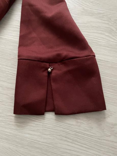 Saténového čokoládovohnede šaty., h&m,42