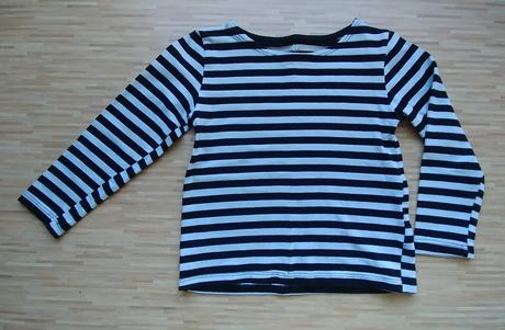 Pasikave tmavomodre tricko, h&m,98