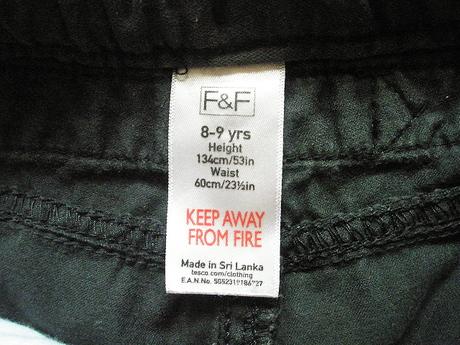 Čierne rifle zn. f&f, veľ. 134, f&f,134