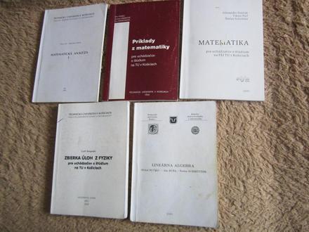 1709. 5 kníh pre uchádzačov o štúdium na tu,