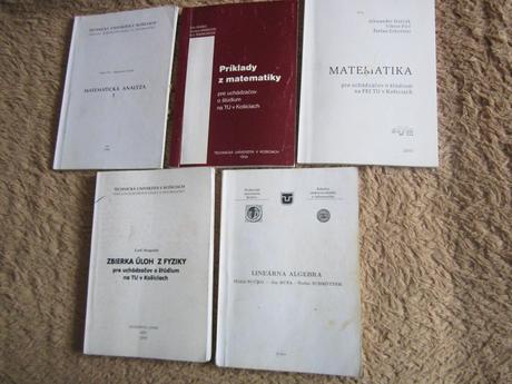 1709. 5 kníh pre uchádzačov o štúdium na tu,