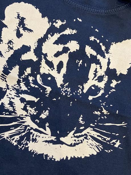 Chlapčenské tričko s tigrom tmavomodré h&m (62), h&m,62