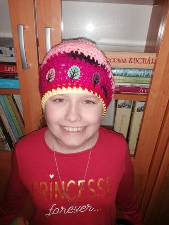 Čiapka - baretka, 158 / s / xs