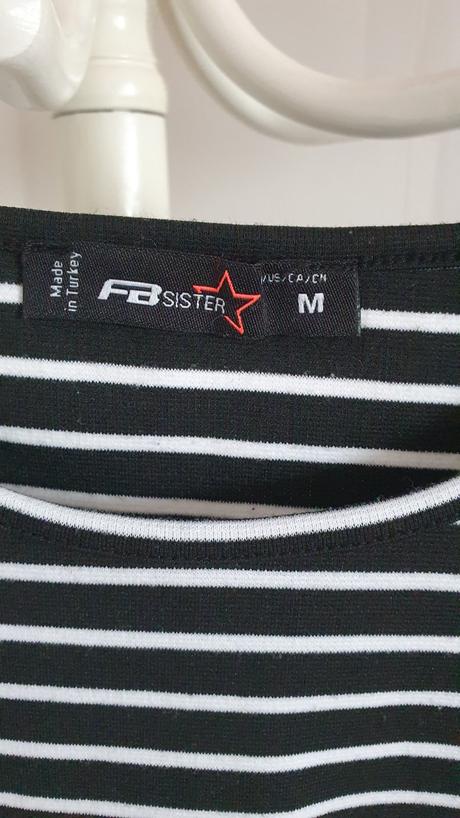 Pruhovane šaty, fishbone,m