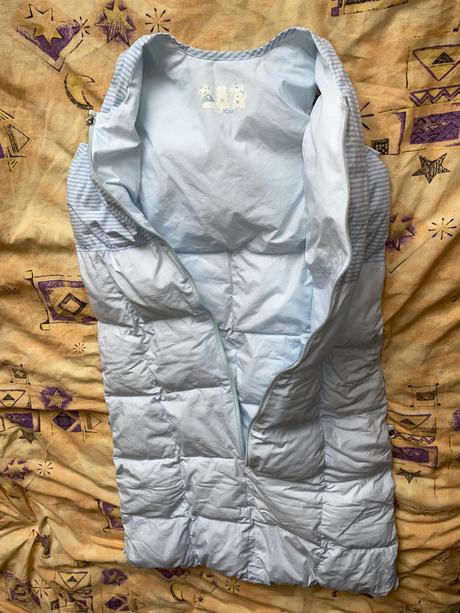 Krásny teplý páperový fusak tcm,