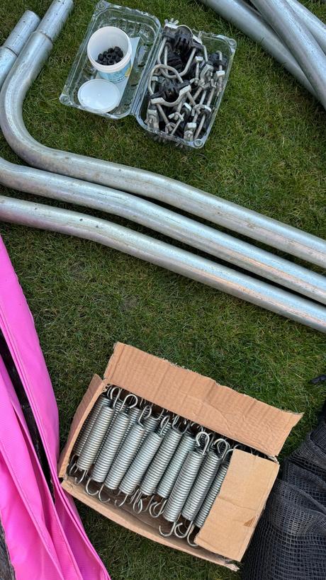 Trampolina duvlan 244 cm priemer,