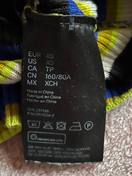 Svetrík so stojačikom, h&m,xs