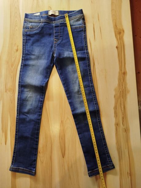 Jegginsy pre štíhle dievčatko, mango,116