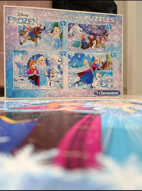 Puzzle frozen,