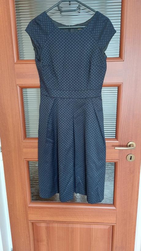 Modré puzdrové šaty reserved 38, reserved,38