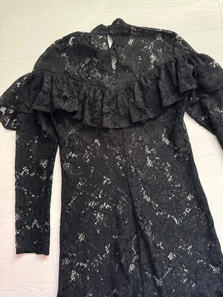 H&m - čipkované šaty, h&m,xs