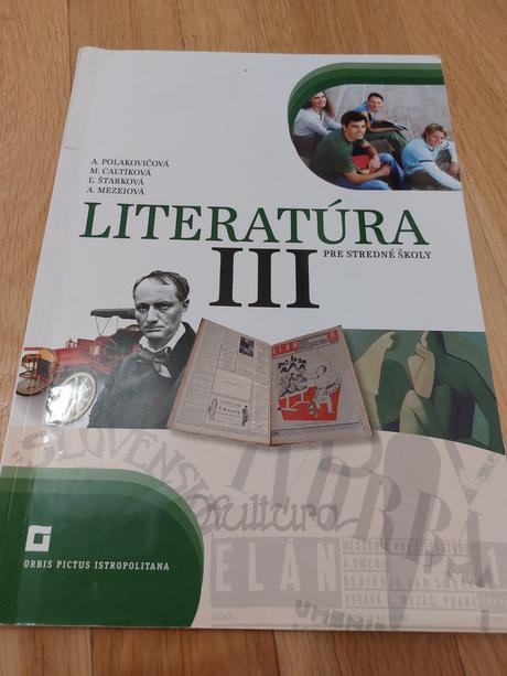 Literatúra iii pre stredné školy, 