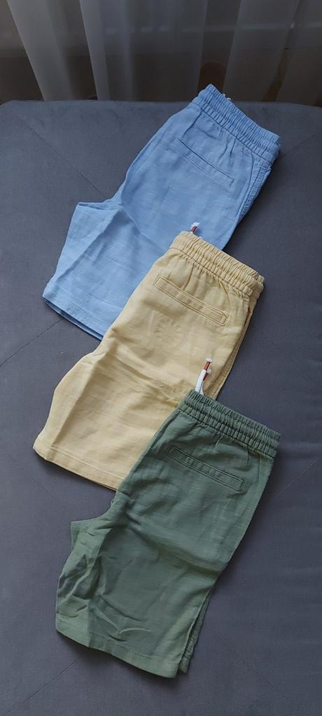 Trojbalenie šortiek, h&m,122