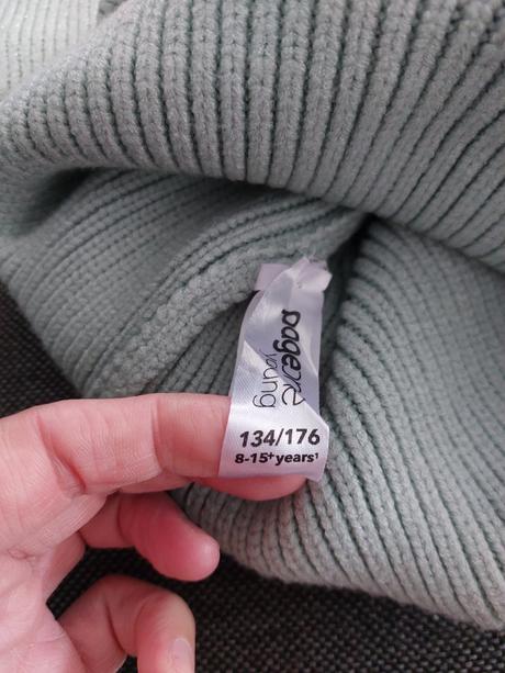 Rebrovaný set zimná čiapka + nakrčník 134, dopodopo,134