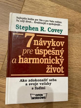 Kniha 7 návykov pre úspešný a harmonický život, 