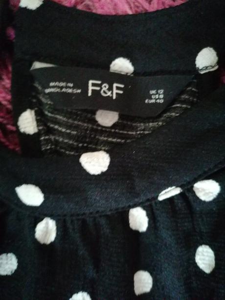 Bodkovany overal super pohodlne, f&f,42