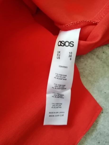 Pelpum šaty asos,v38,viskózový satén,elast., 38