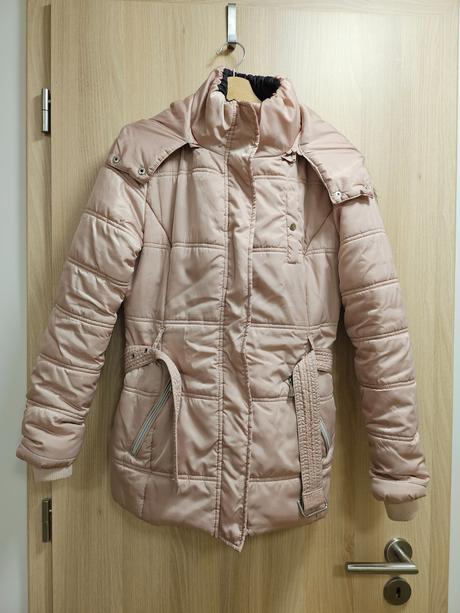 Ružová zimná bunda orsay 38, orsay,38