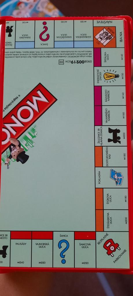 Monopoly cestovná verzia, 