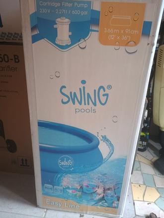 Bazén swing splash s filtráciou, 