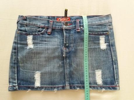 Riflová minisukňa, 28