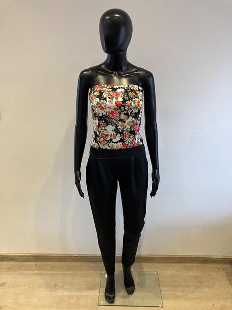 Dámsky letný overal kvetovaný (m), m