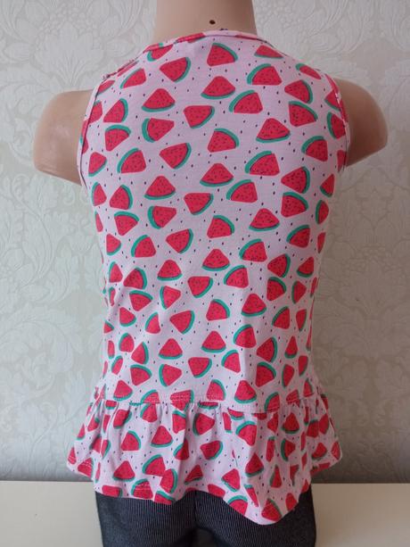 Dievčenské ružové šaty s melónom lupilu (86-92), lupilu,86