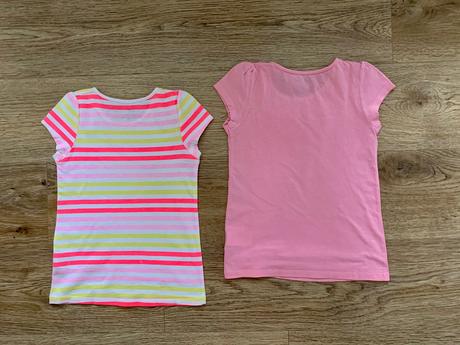 2 x tričko, h&m,122