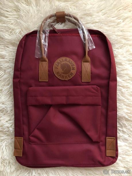 Batoh fjällräven kanken vínový s hnedmý, fjällräven