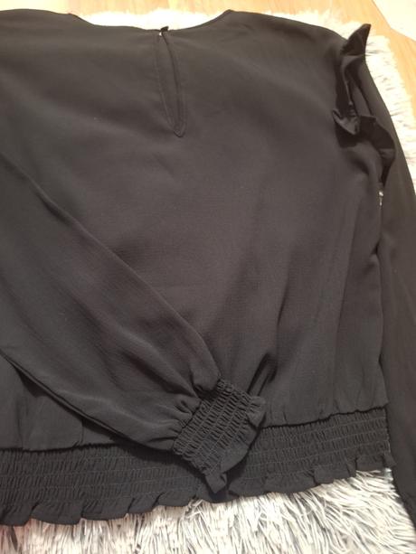 Čierna blúzka, h&m,164