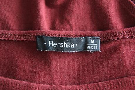 Bavlnený body top, bershka, m, bershka,m