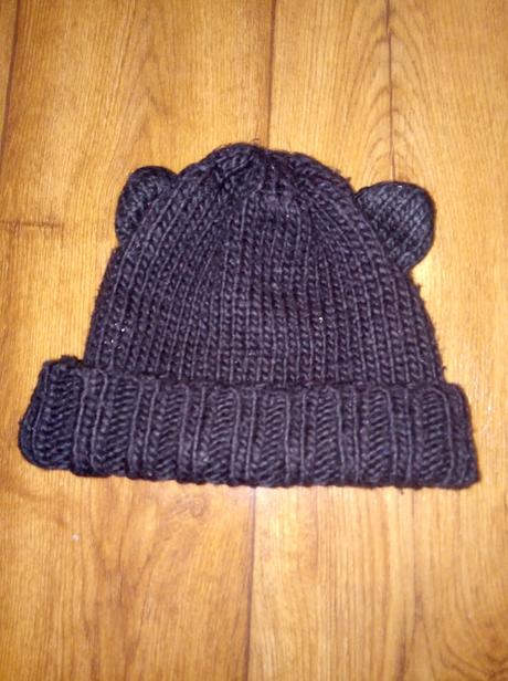 Pletená mačacia čiapka 4 az 9r super stav, terranova,116