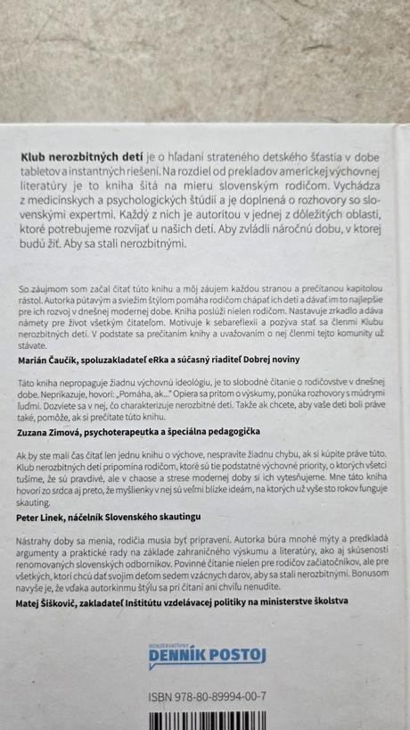 Klub nerozbitnych detí, 