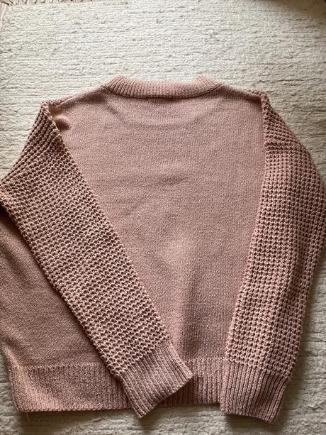 Ružový sveter fisherfield, xs