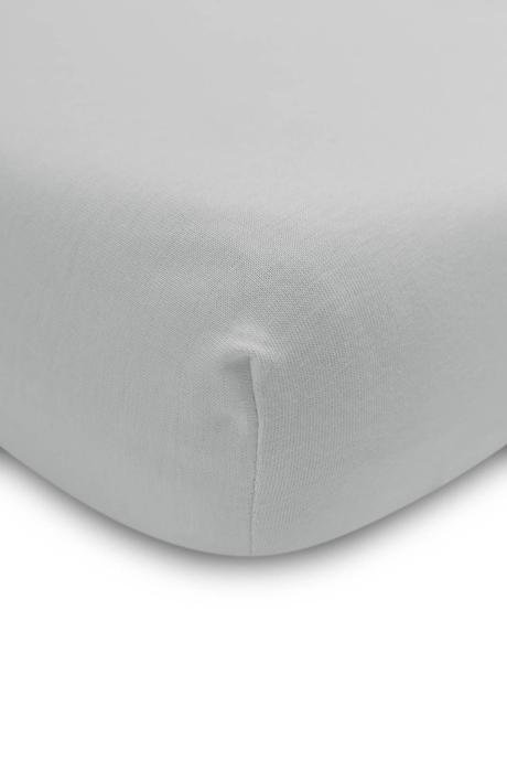 Sensillo nepremokavá plachta jersey šedá 140x70 cm, šírka (cm): 70,dĺžka (cm): 140