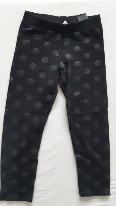 Teplejsie leginy h&m v.110 bodky, h&m,110
