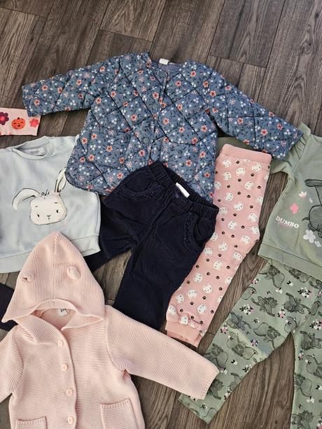Balík jarného oblečenia pre dievčatko 92, 86–98