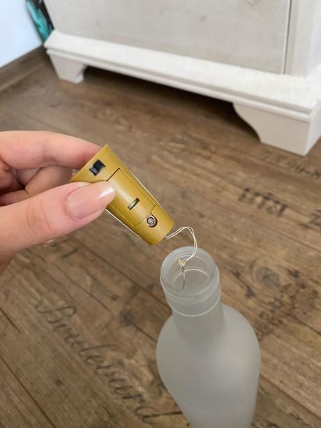 Dekoratívna fľaša,