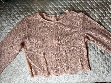 Zara polopriehľadná blúzka, zara,m