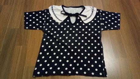 Tričká námornícke, bodkované, veľ. 98/104, 98