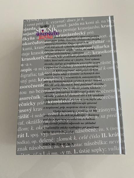 Krátky  slovník slovenského jazyka, 