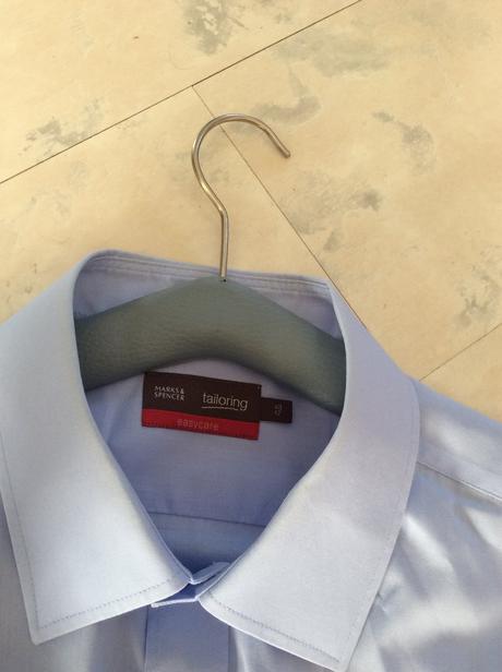 Kvalitná košeľa/easycare č.43, marks & spencer,43