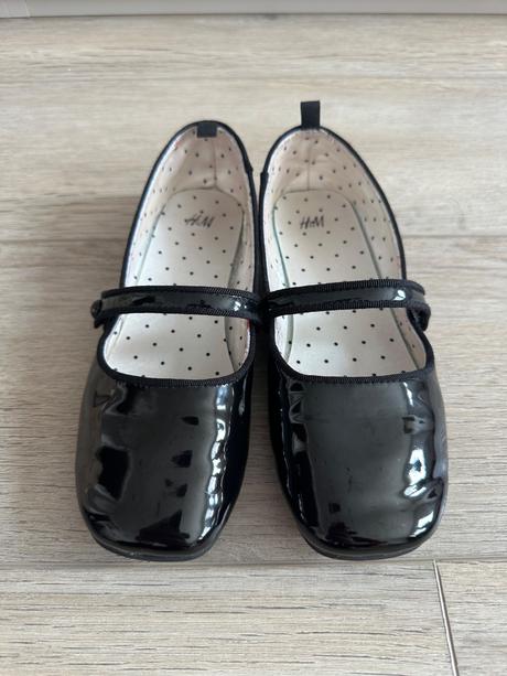 Lakované balerínky h&m 32, h&m,32