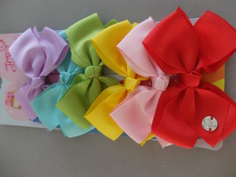 Sponky mašľa 6 ks, 