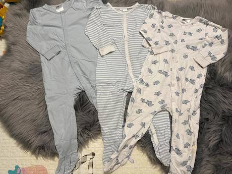 Pyžamká-dupačky, h&m,86