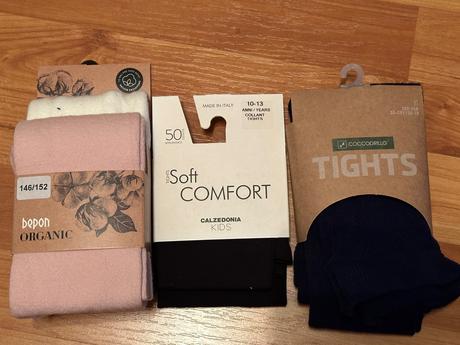 6 hrubších pančúch 146-152, calzedonia,146