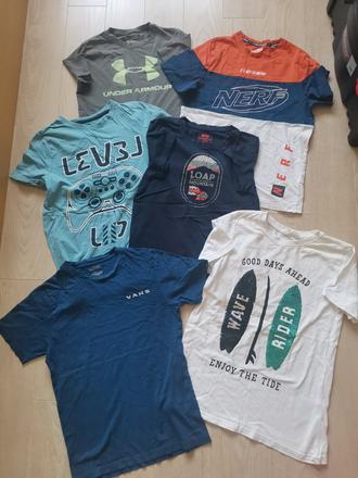 Tričká 6 kusov veľkosť 146/152, 146