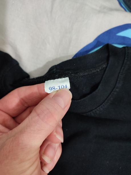 Chlapčenské tričká, 104–116