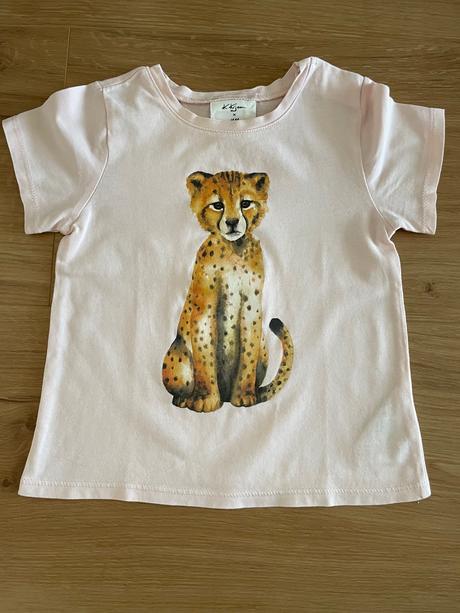 Tričko s gepardom, h&m,92