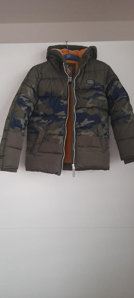 Zimná bunda značky we  - zelená veľ. 134/140, 134